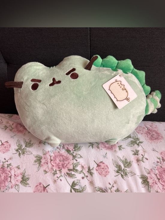 Pusheen Other - Pusheen Mint Green Dinosaur Plush Pillow